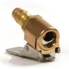 Auto Car Tire Inflator Valve Connector Air Chuck Brass 6mm Clip Clamp