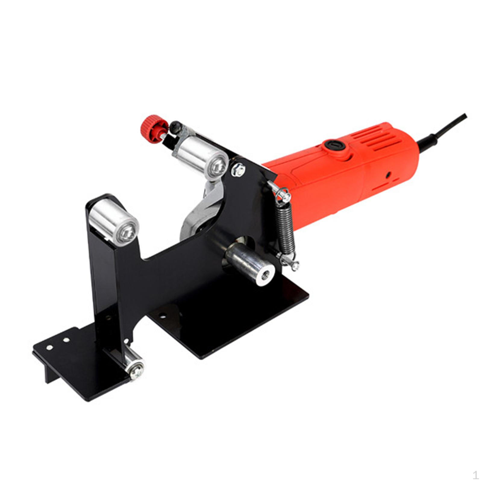 

Angle Grinder Belt Sander Replacement Tool Attachment for Pipe Metal M10