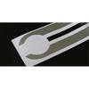 New 130X12.1CM Car Hood Racing Stripes Lines Decals Stickers for BMW Mercedes Benz