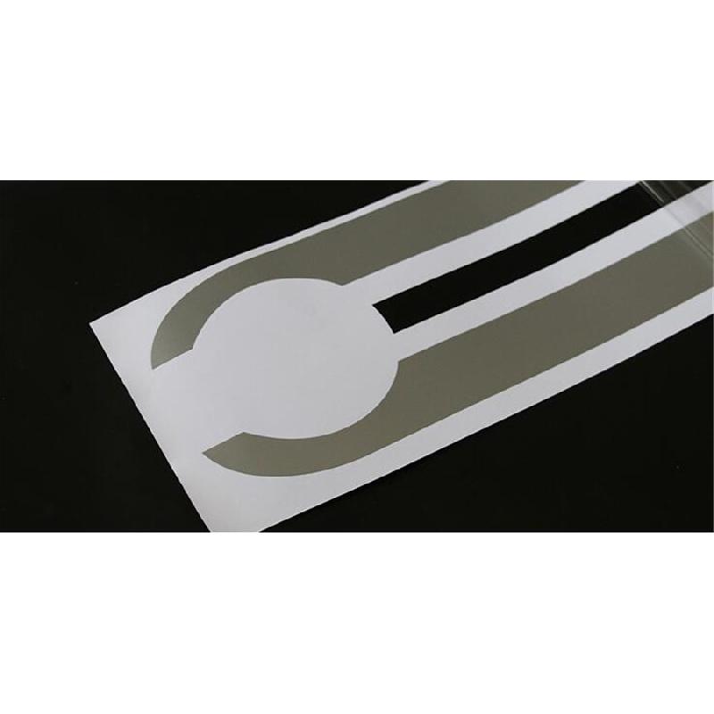 New 130X12.1CM Car Hood Racing Stripes Lines Decals Stickers for BMW Mercedes Benz