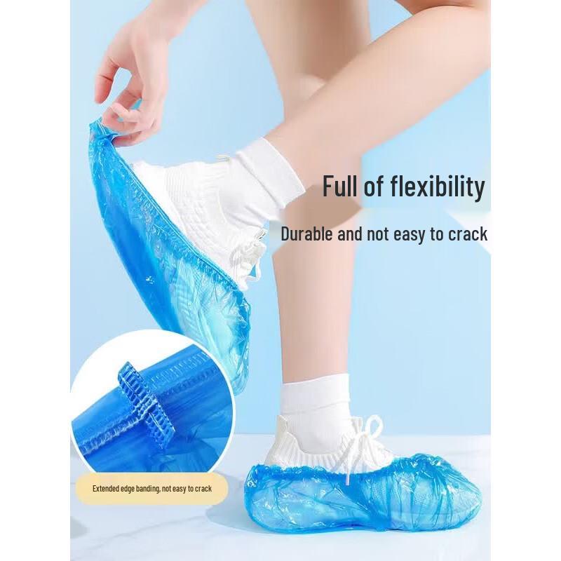 MARYYA Thick Disposable Shoe Covers (100-Pack)