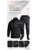 Men's Durable Waterproof Camouflage Jacket & Pants Set - Breathable Workwear for Spring & Autumn Outdoor, Tactical, and Mountaineering Use