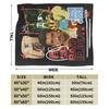 Bad Bunny DTMF  Plush Blankets Hip Hop  Novelty Throw Blanket for  Sofa Bedding Lounge Bedspreads,