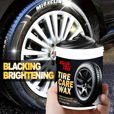 Cire Lustrante Avancée pour Pneus avec Protection UV & Revêtement Hydrophobe - Prévient le Craquellement, Anti-Corrosion pour Toutes les Conditions Météorologiques
