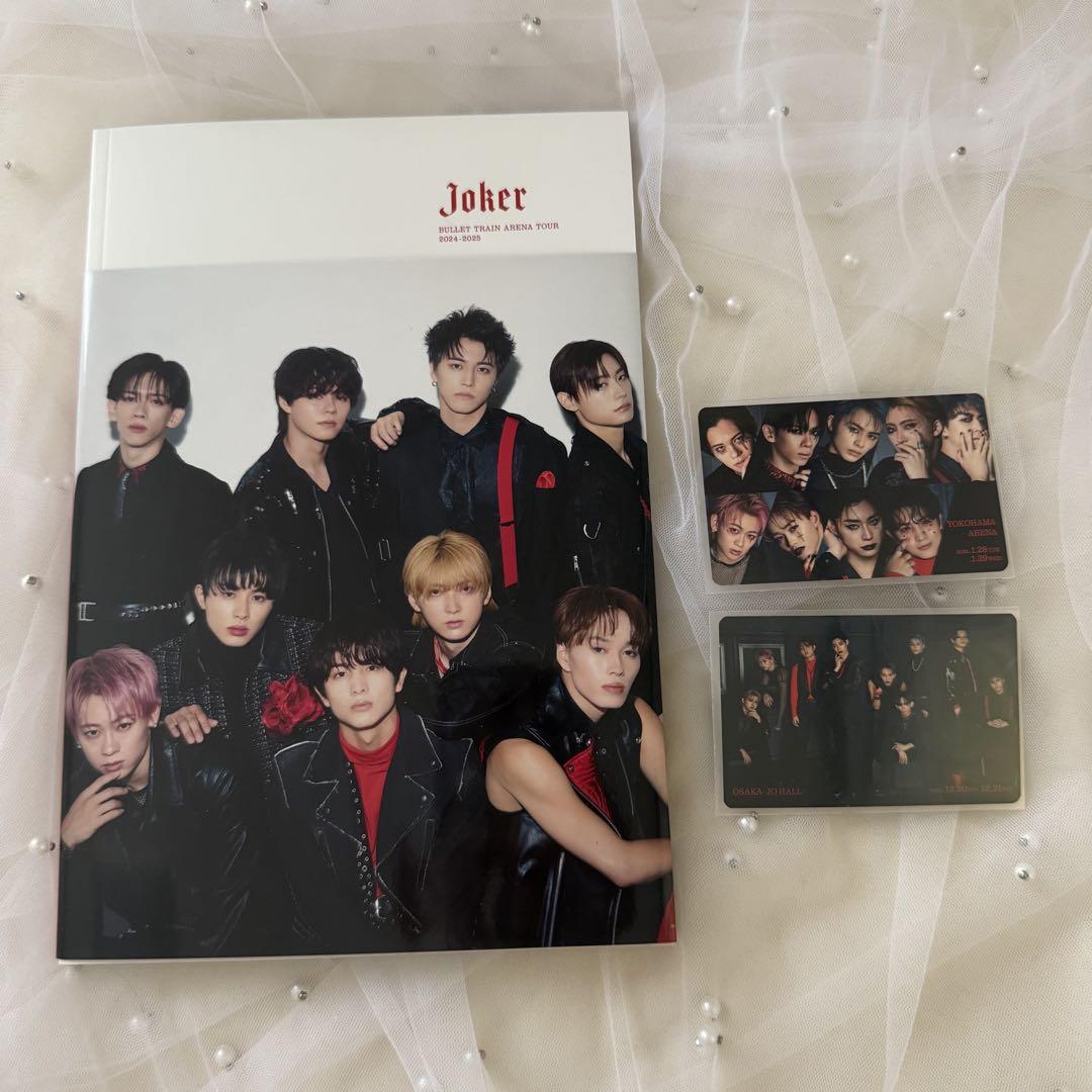 

[USED] Bullet Train Trading Card Pamphlet JOKER Commemorative Card Osaka Yokohama Goods