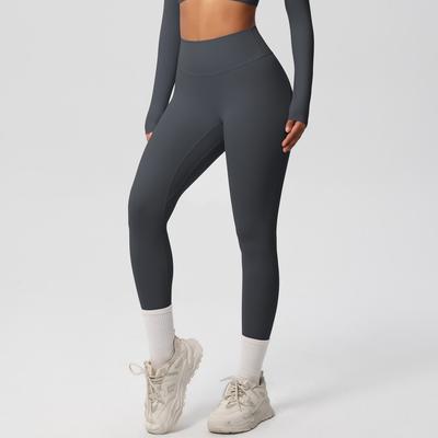 Hochwertige Sport-Leggings für Damen, Yogahose, komprimiert, schnelltrocknend, superelastisch, geeignet zum Laufen, Fitnesstraining, Yoga