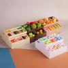 1:12 Dollhouse Miniature Simulation Fruit Snack Stand Furniture Home Model Decor Toy Doll House Accessories
