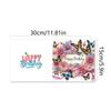 6PCS DIY Rhinestone Diamond Art Mosaic Postcards Diamond Art Greeting Cards Creative Birthday & Thanksgiving Card Kit