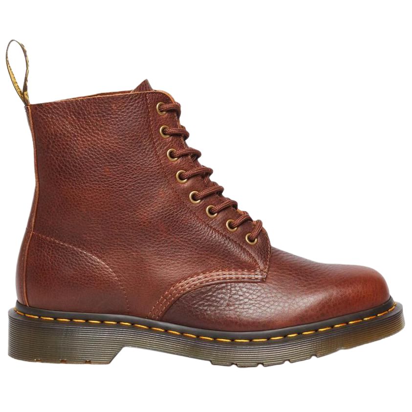 Dr. Martens 1460 Leather Fashion Mid-Calf Boots Men Boots Brown 31976253