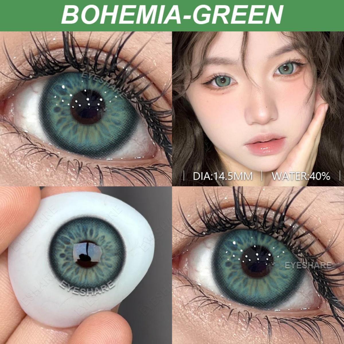 

Новые цветные контактные линзы EYESHARE, звездно-голубые линзы для очков, темно-коричневые контактные линзы, розовые контактные линзы 1 пара 0