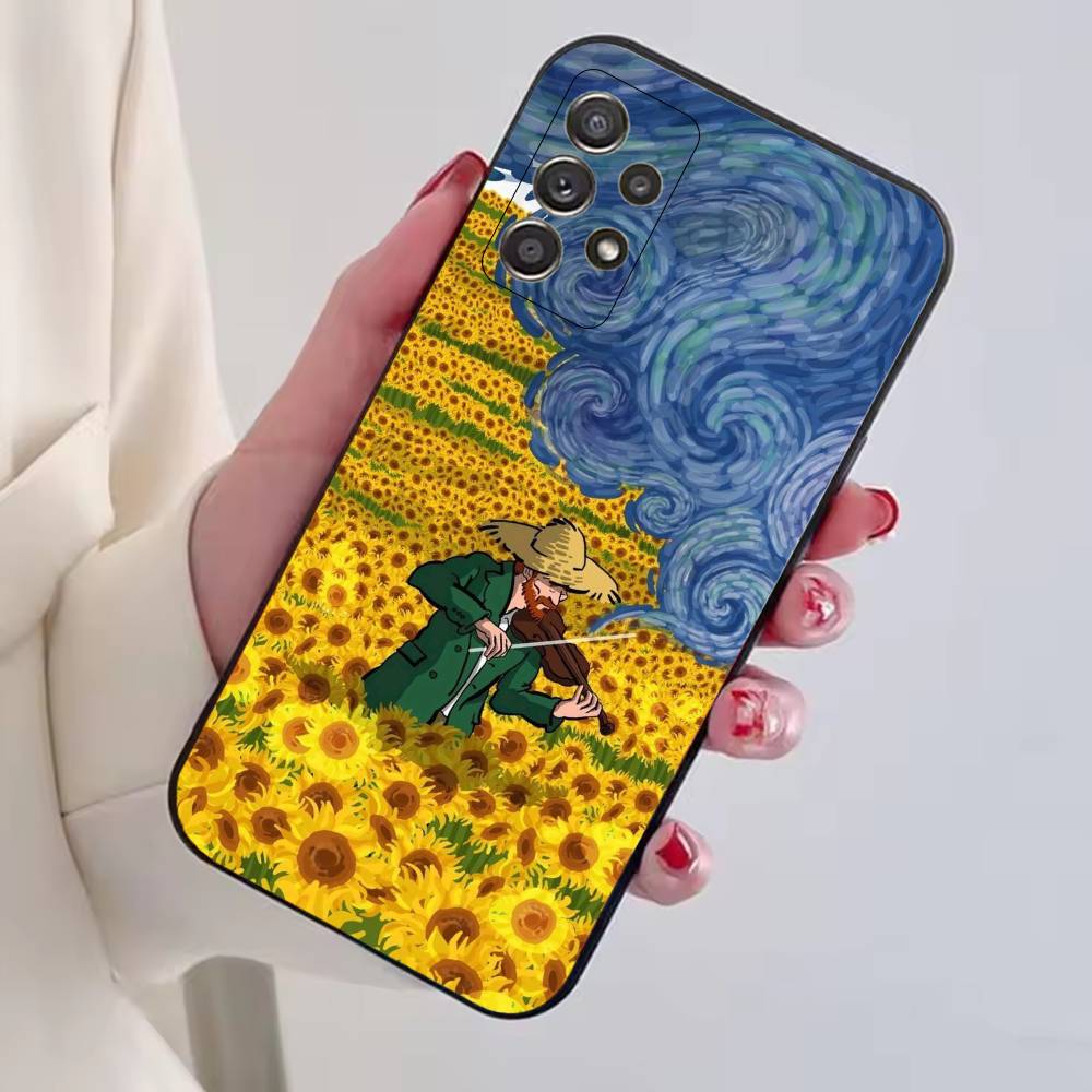 R-Renaissance art Painting Phone Case For Samsung S25,S24,S21,S22,S23,S30,Ultra,S20,Plus,Fe,Soft Silicone Black Cover