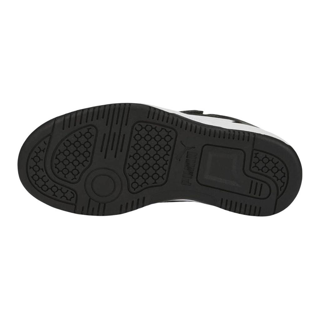 (PS) PUMA Rebound Lay-Up Lo V 'White Black' Kids' 370492-16