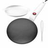 Ergonomic Grip Crepe Maker Nonstick Electric Pancake Pan Electric Crepe Maker  Breakfast Cooking