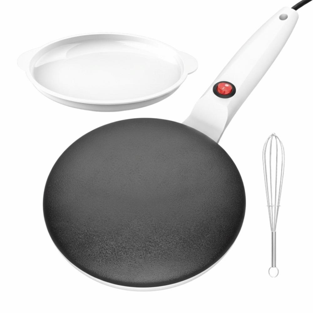 Ergonomic Grip Crepe Maker Nonstick Electric Pancake Pan Electric Crepe Maker Breakfast Cooking