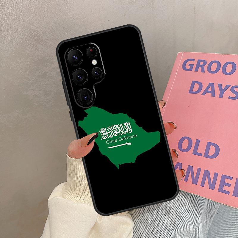 Saudi Arabia Flag Case For Samsung Galaxy S24 FE S21 FE S20 S22 S23 S25 Ultra S9 S10 Plus S25 FE Cover Coque