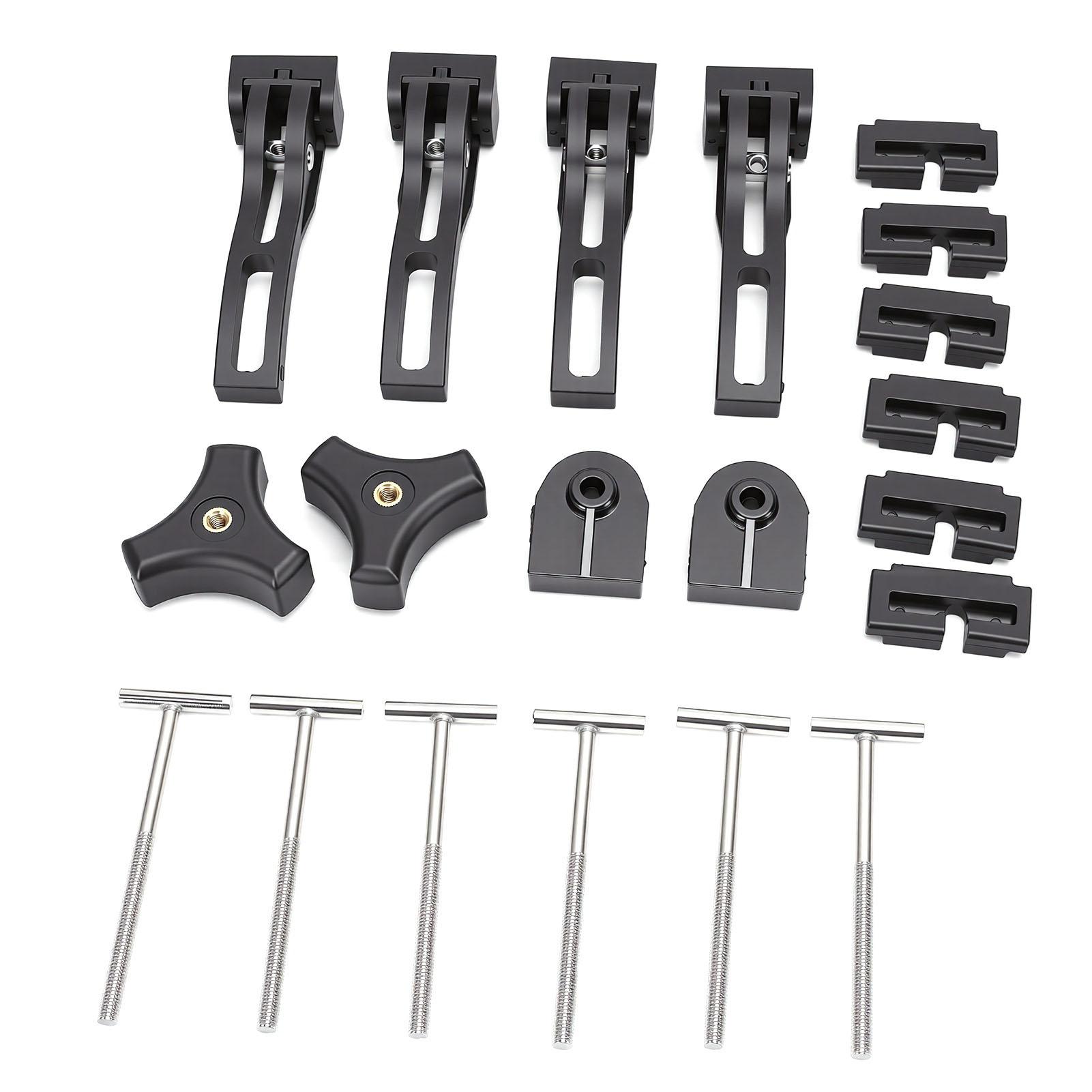 

Truck Tonneau Cover Replacement Installation Accessories Include Rear Front Clamp T Bolts for Hard Tri Fold Or Quad