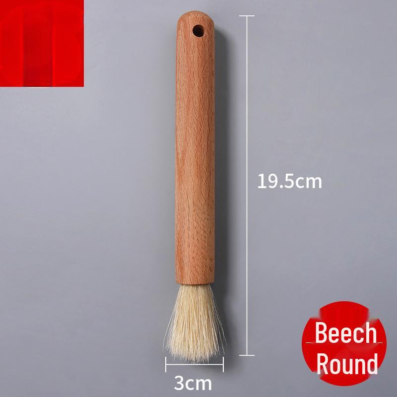 Akacia Kampferträ BBQ & Bakning Oljeborste