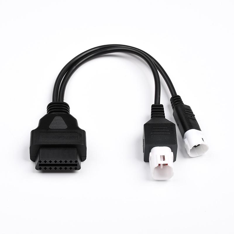

Адаптер для мотоцикла Yamaha/Honda: 3, 4, 6-контактний до OBD 16-контактного кабелю