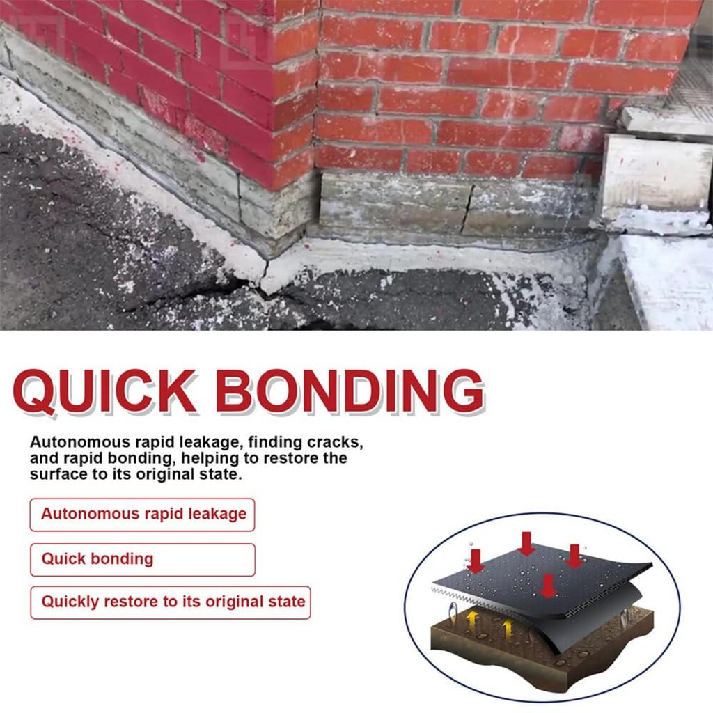 Leak Sealant Spray With Brush, Leak Waterproof Sealant Spray, Sealant For Exterior Wall Works With Most Materials100ml