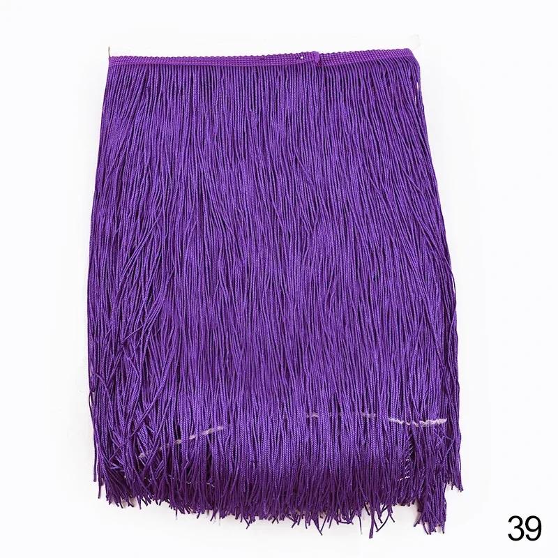5/8/10M 30cm Long Tassel Fringes for Curtains Lace Trims Dress Fringe Trim Decorative Trimmings Stitching DIY Sewing Accessories