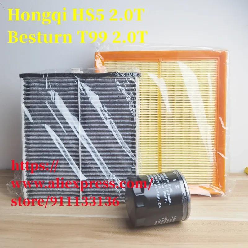 

3pcs/set Filter Set for 19 Hongqi HS5 2.0T, Besturn T99 2.0T Air,Oil,Cabin Filter 2.0T