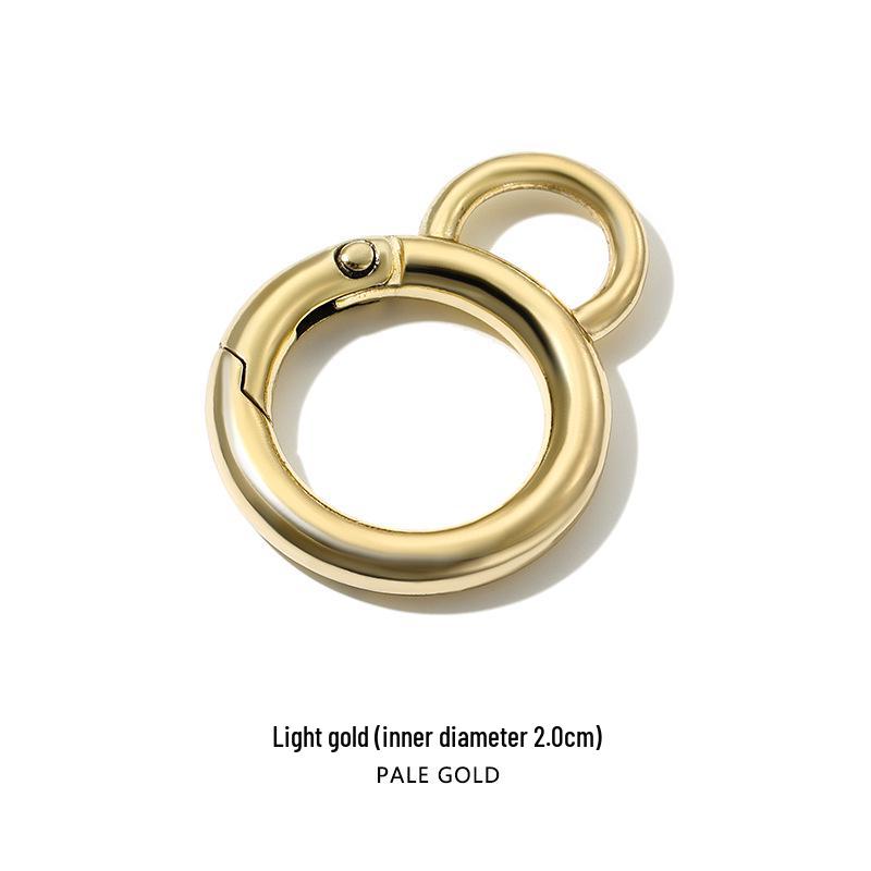 H-14 Metal Spring Ring: Versatile Keychain and Luggage DIY Accessory