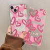 Color Love Apple 17promax Mobile Phone Case iPhone16E Transparent 15 High-end Sense 14 Simple 13 All-inclusive