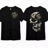 2025 Summer and Autumn Trendy Printed Tshirt Loose and Casual Shortsleeved Mens and Womens Sportswear Top
