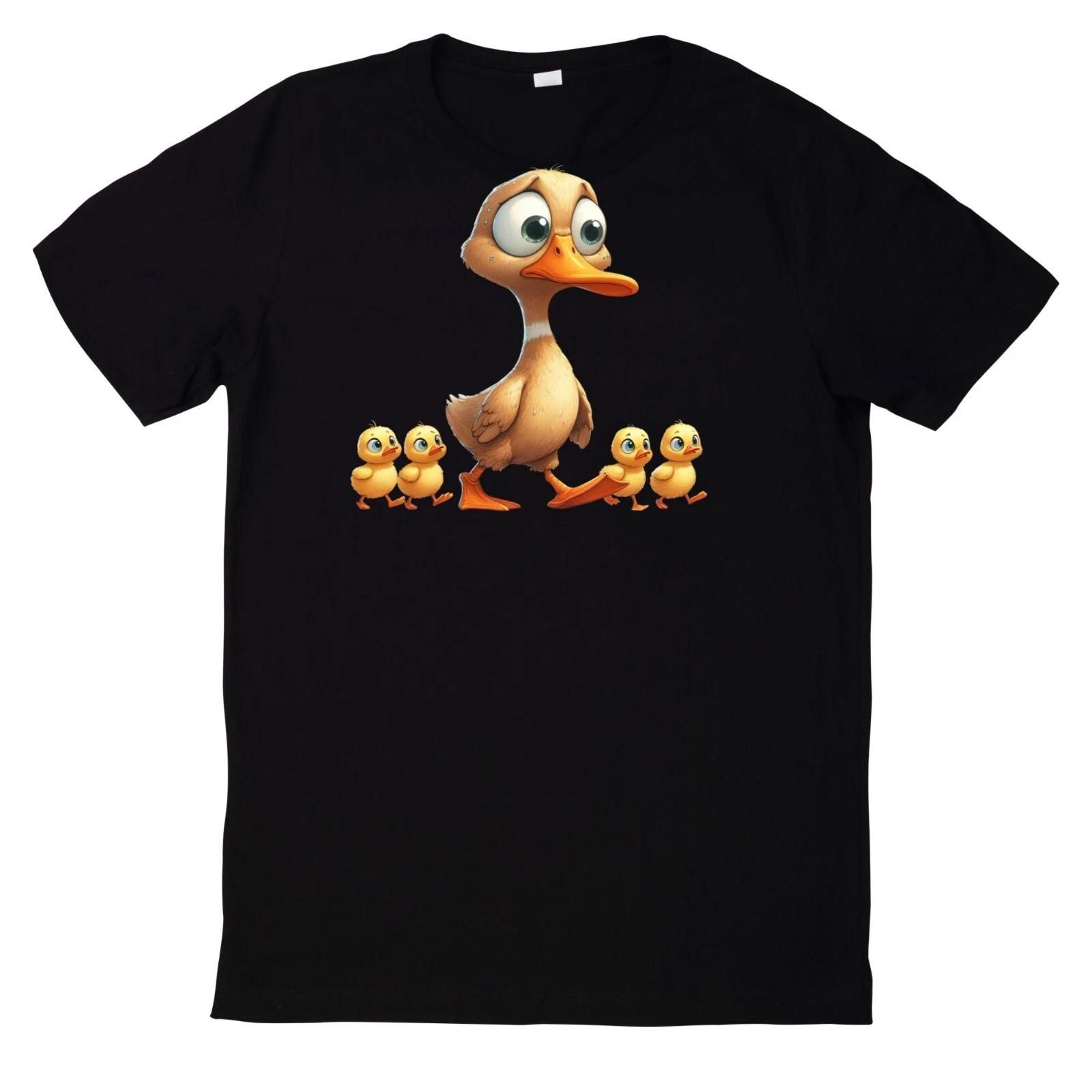 T-Shirt Niedliche Schrullige verdächtige Ente XXXXL