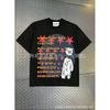Unisex Oversized Streetwear Tee With Distressed Ink Wash Print Loose Fit Cotton T-Shirt Casual Wear