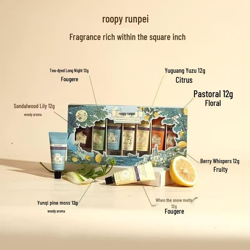 Runpei Poetry Series Mini Care Hand Cream Set