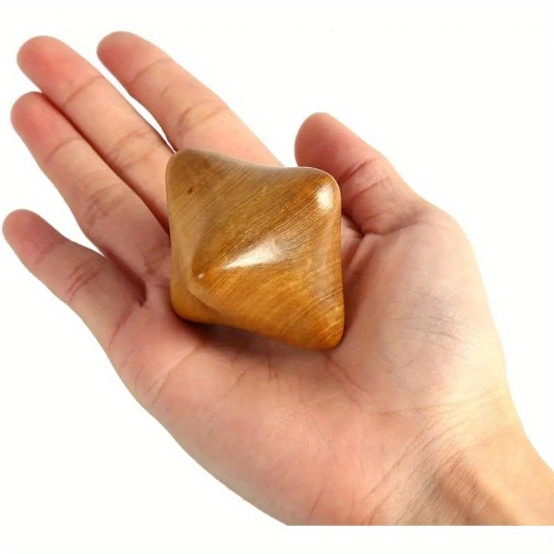 

Деревянный шестигранный кубик-ролик для рефлексотерапии, инструменты для массажной терапии всего тела, для антицеллюлитного массажа, лимфодренажа, расслабления мышц 1pc жёлтый