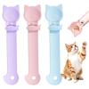 3 Stuks Katten Strip Voerlepel, Knijpbare Kat Snoep Dispenser Tool, Draagbare Huisdier Vloeibare Snack Voerlepel voor Kittens en Katten