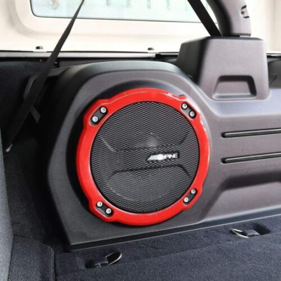 Trunk Subwoofer Speaker Cover Trim Ring Accessories for Jeep Wrangler JL 2018+