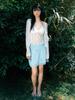 MOROA Rose Lace Cardigan - White