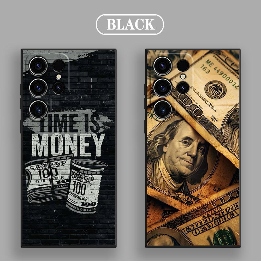 Cash Dollars Pictures Printing S26Ultra Case For Samsung Galaxy S26 S25 S24 S23 S20 S21 FE S22 Ultra Plus Cases Soft Phone Cover