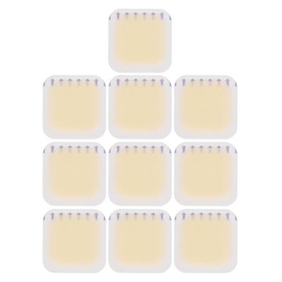 10pcs Blister Bandages Multipurpose Thin Light Prevents Abrasion Gel Adhesive Blister Pads for Heel