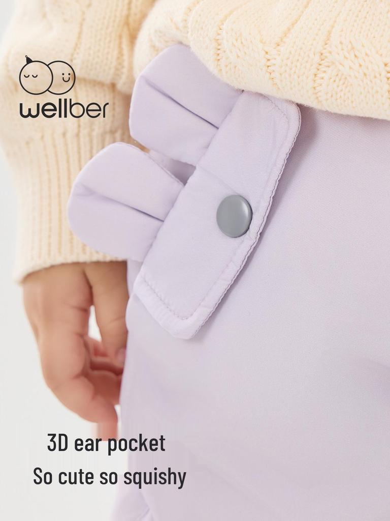 Willbeilu 2025 Kids' Winter Warm Down Pants - Cold-Proof Cuffed