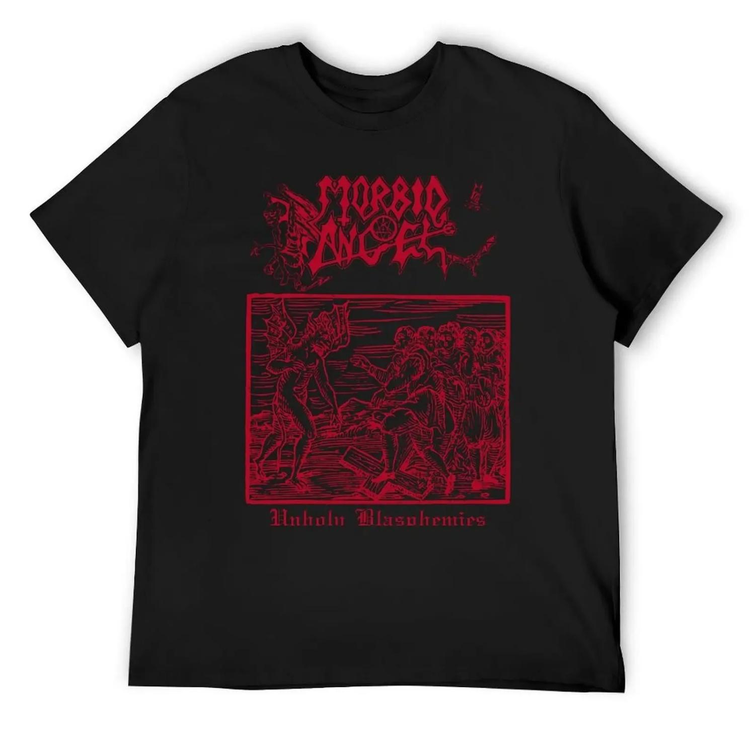 

Morbid Angel T-Shirt kawaii clothes plus sizes tees vintage graphic tee Men s clothing S чёрный