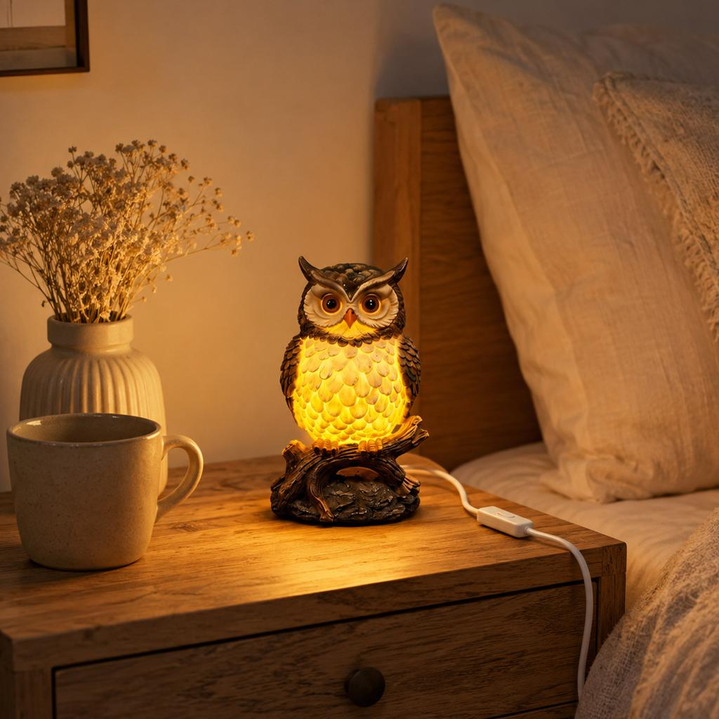 Desk Decorative Night Light for Bedroom, Tabletop Lamp with Soft - Cute Home Decor Gift