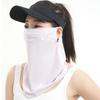 Women's UV Protection Ice Silk Neck Gaiter - Summer Ear-Hanging Face & Neck Guard for Outdoor Activities