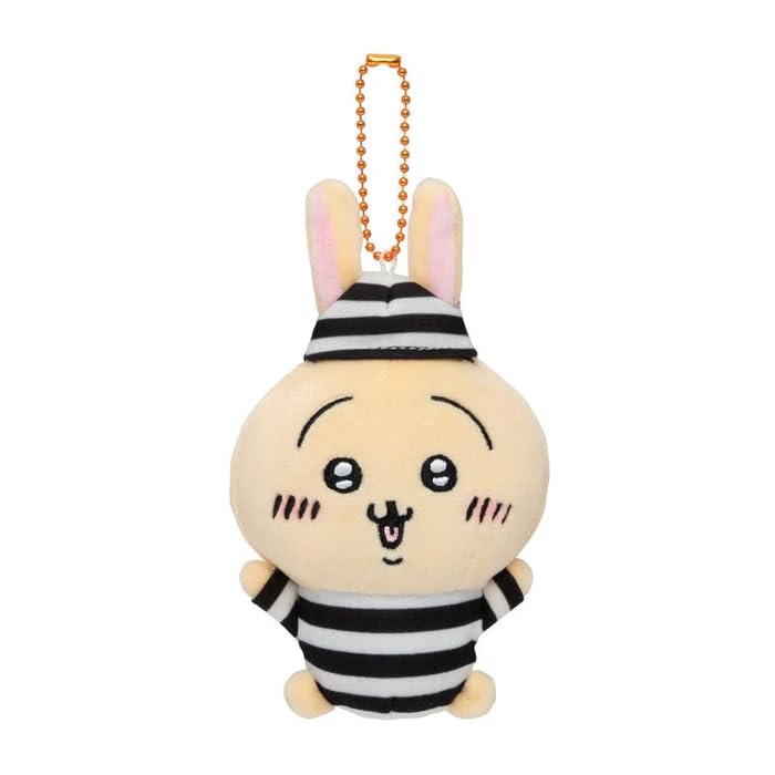 

Мягкая игрушка Parker Chikawa Petit Mini Mascot, кролик-заключенный [Серый сервис]