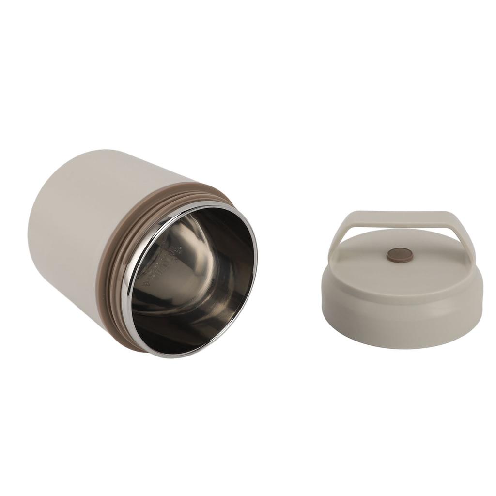 Thermal Food Container 420ml Stainless Steel Leakproof Thermal Insulation Handle Design Adult   Box for   Travel