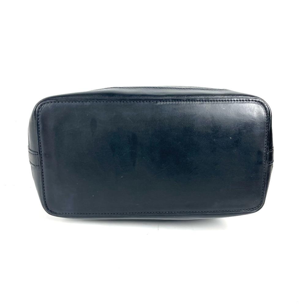 HERMES Corlule 25 Bag Shoulder Bag Tote Bag Toile H / Coating canvas Black/gray