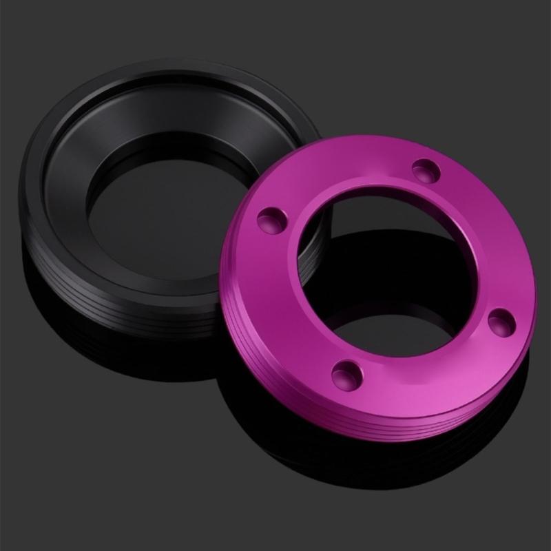 High Performances Aluminum Alloys Bikes Crank Side Cover Fit Standard Crank Groupset Tool Frees Installation M30x6.5MM