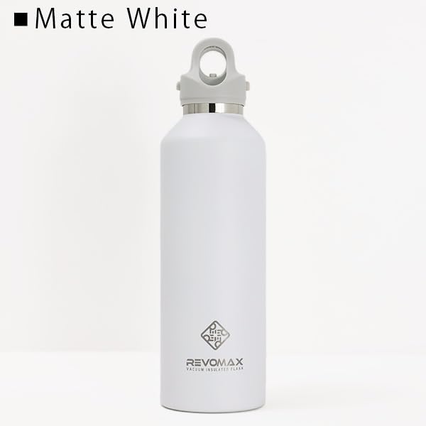 REVOMAX 32oz VACUUM INSULATED FLASK VERSION 2 Water Bottle, 950ml, Vacuum Insulated, Perfect for Sports, Outdoors, and Training, DWF-32115B [Used]
