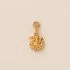 18K Gold Electroplated Stainless Steel Horseshoe Pendant for DIY Accessories
