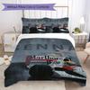 Ayrton Senna racing Pattern Bedding,Quilt Set Quilt Cover Pillowcase Home Birthday Gift (1*duvet cover+2*pillowcase,without core)NSJT0928194