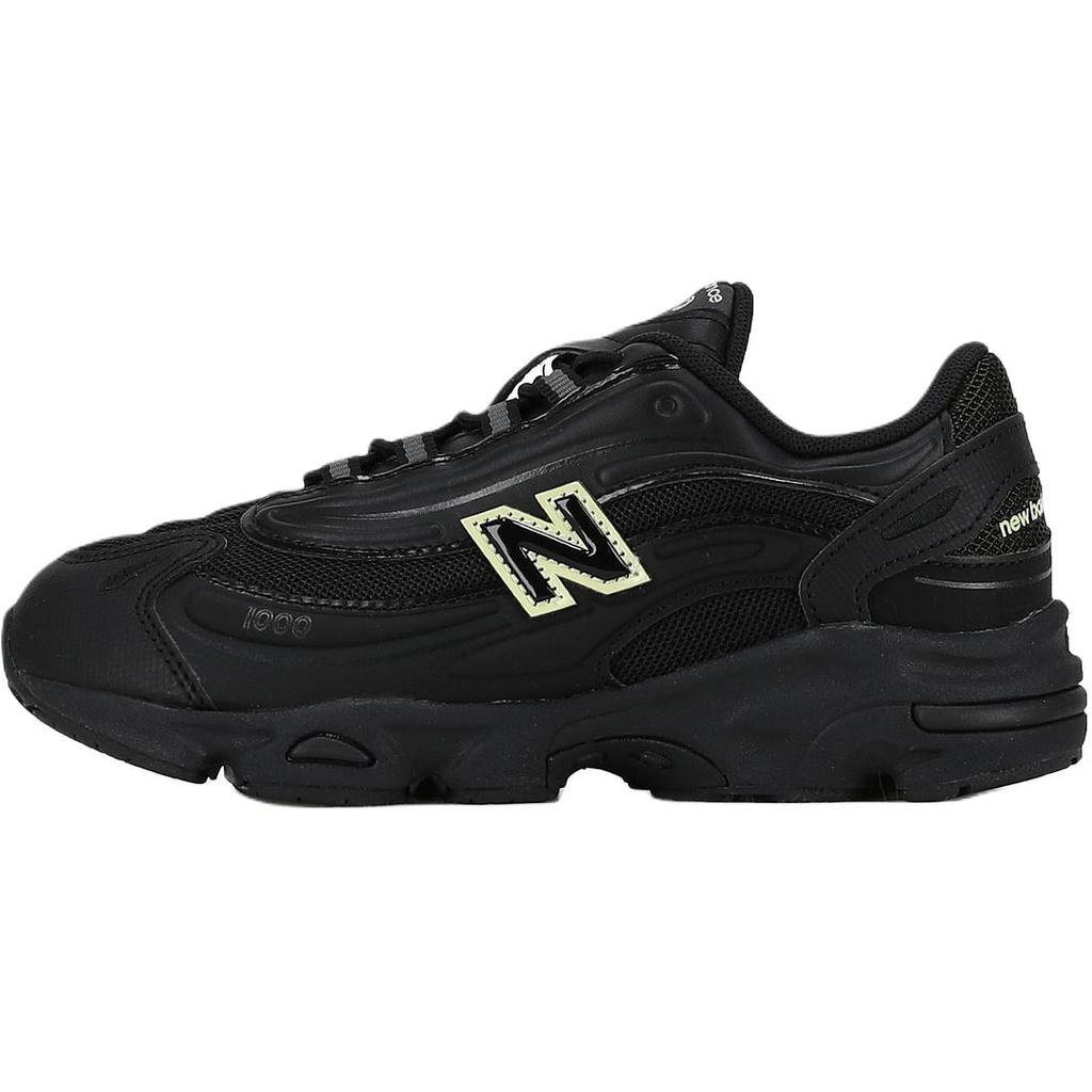 New Balance NB 1000 Comfortable Versatile Non-Slip Durable Breathable Low-Top Running Shoes Kids sneakers Black PV1000JB