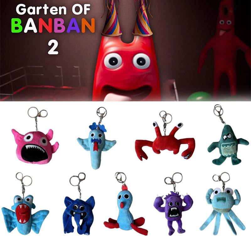 Garten Of Banban Plush Keychain Cute And Colorful Hanging Accessory